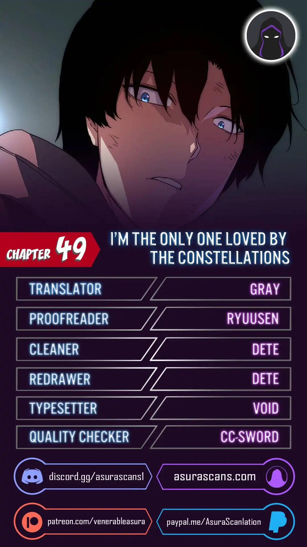 I'm the Only One Loved by the Constellations! Chapter 49 1